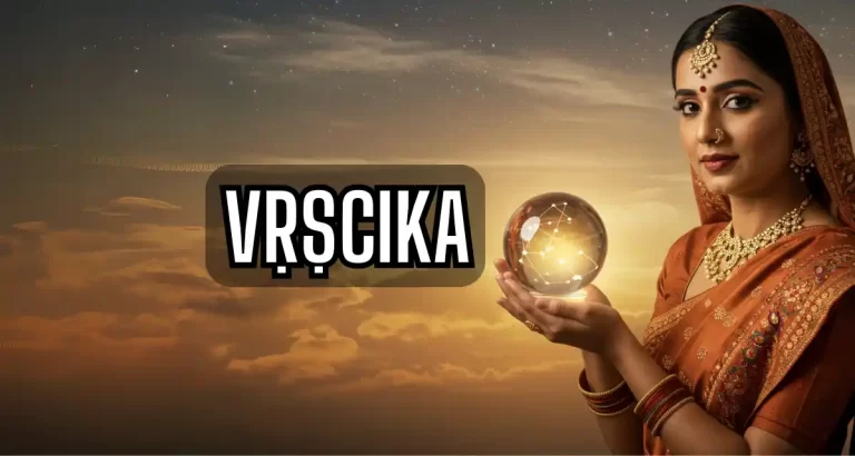 VṚṢCIKA HORÓSCOPO HINDÚ DIARIO ESCORPIO