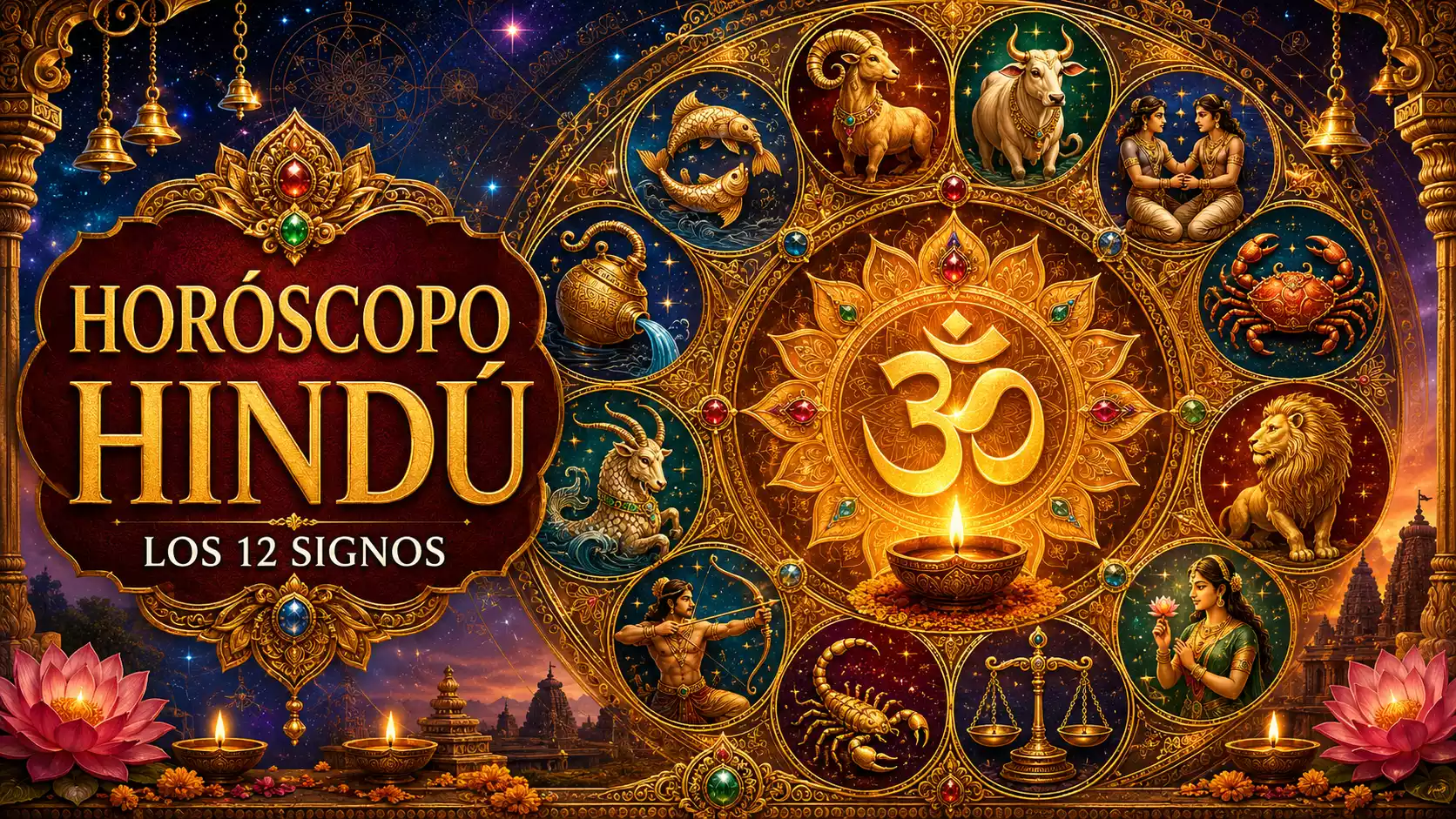 PORTADA LOS 12 SIGNOS HINDU
